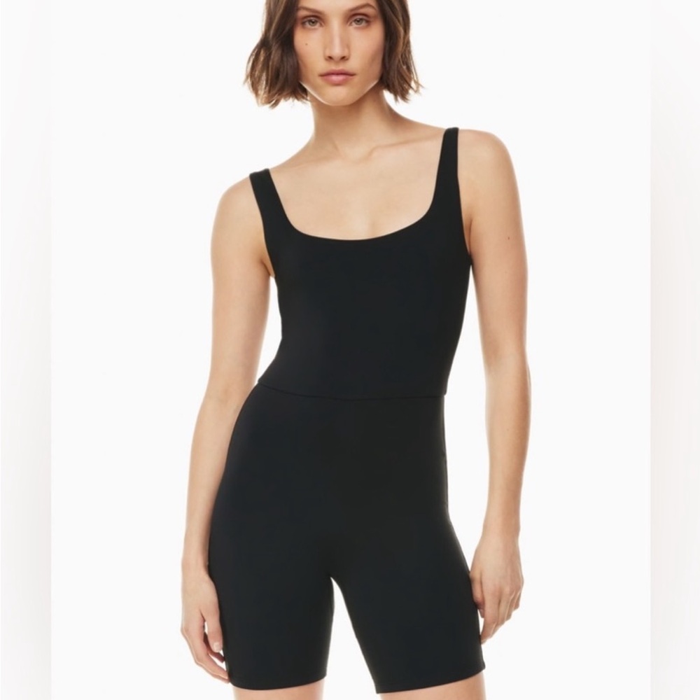 Artizia Babaton Black Contour Bodysuit Shorts